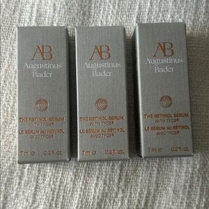 Set of 3 New Augustinus Bader The Retinol Serum Samples - .2oz each